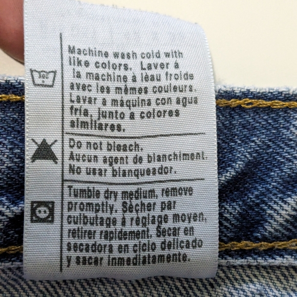 🐿️ Carhartt men's bleu Jeans 100% cotton traditional fit Size 42x32 - Picture 8 of 13